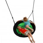 Leagan Copii Rotund Cuib Verde Monkey Nest Swing SwiBee